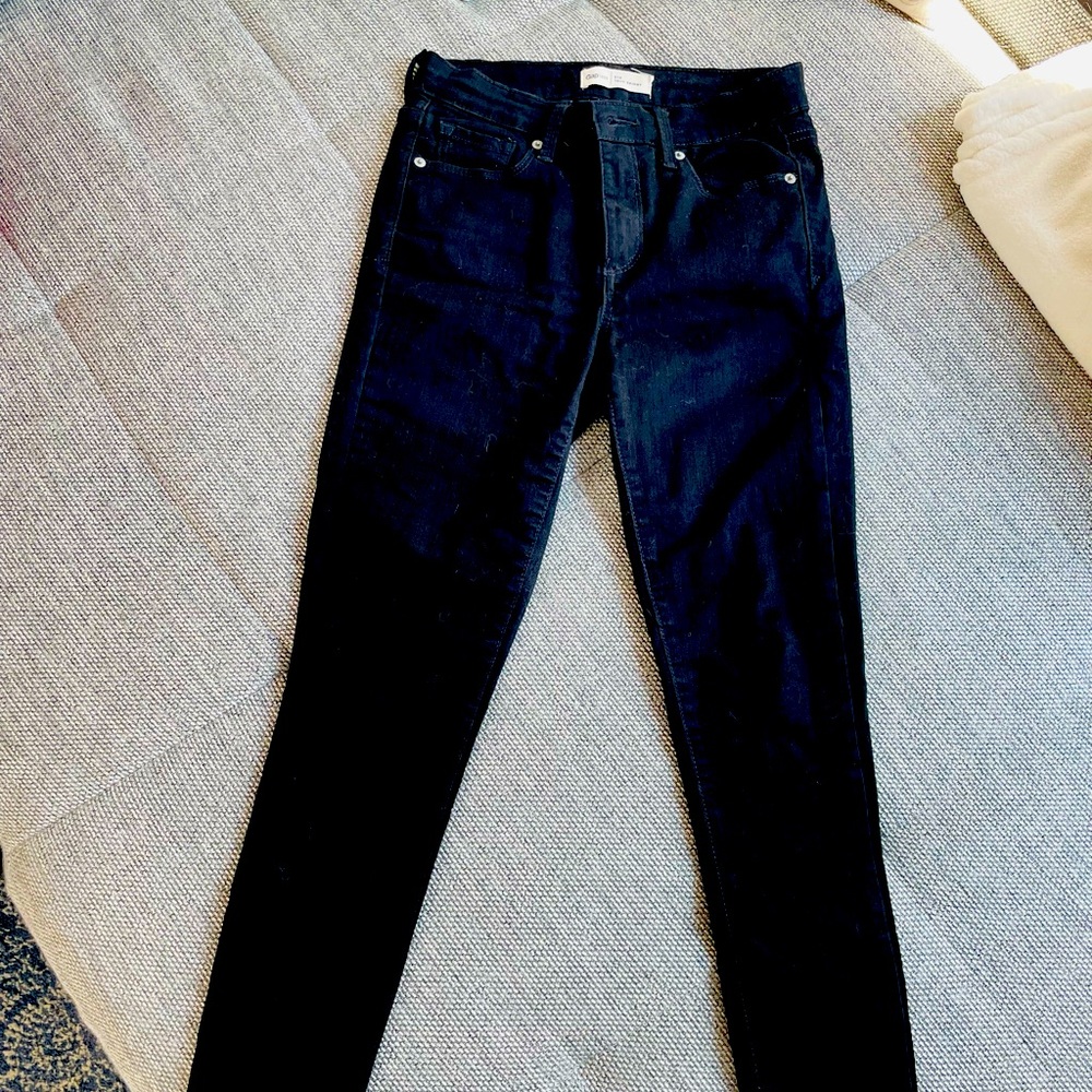 Gap Tru Skinny Black Jeans 27R